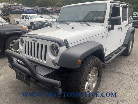 2016 Jeep Wrangler Unlimited for sale at J & M Automotive in Naugatuck CT