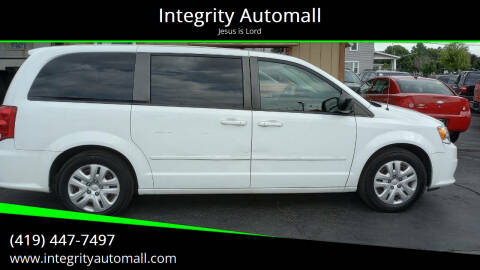 2016 Dodge Grand Caravan for sale at Integrity Automall in Tiffin OH