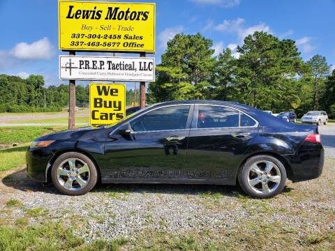 2009 Acura TSX for sale at Lewis Motors LLC in Deridder LA