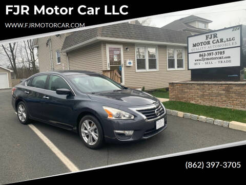 2013 Nissan Altima for sale at FJR Motor Car LLC in Mine Hill NJ