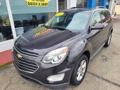 2016 Chevrolet Equinox for sale at AutoMotion Sales in Franklin OH