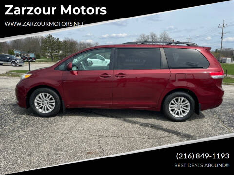 2011 Toyota Sienna for sale at Zarzour Motors in Chesterland OH