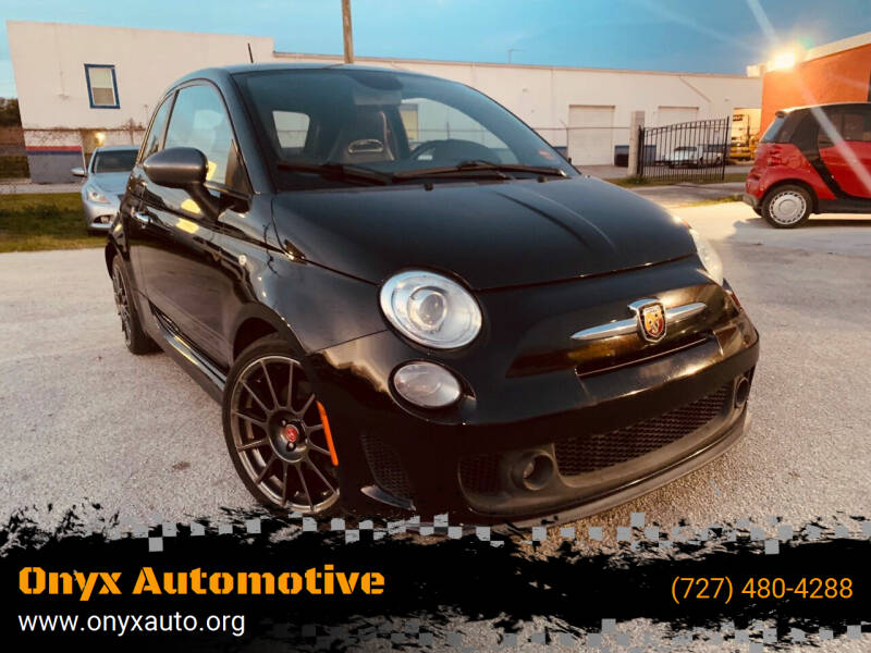 2013 FIAT 500 for sale at ONYX AUTOMOTIVE, LLC in Largo FL