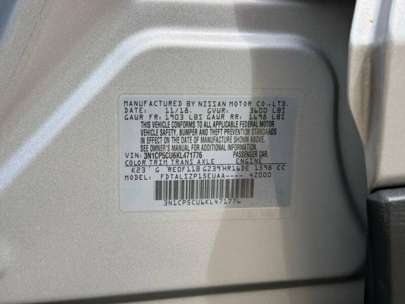 2019 Nissan Kicks SV