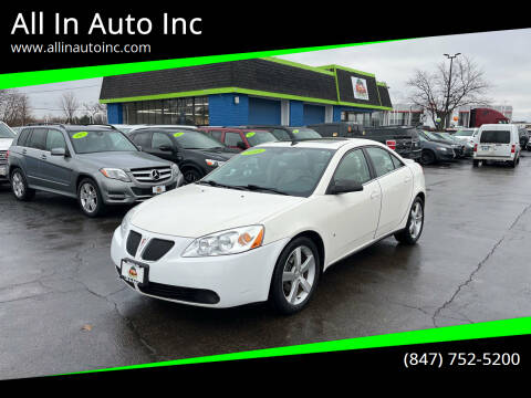 2008 Pontiac G6 for sale at All In Auto Inc in Palatine IL