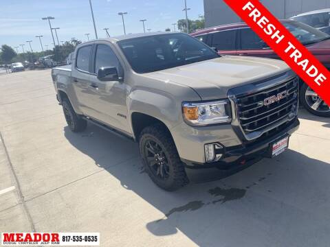 2022 GMC Canyon for sale at Meador Dodge Chrysler Jeep RAM in Fort Worth TX