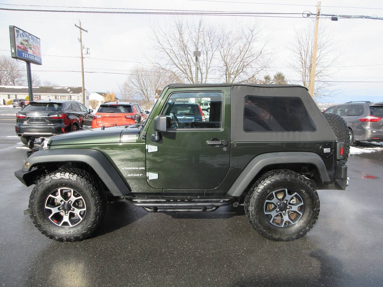 2011 Jeep Wrangler for sale at FINAL DRIVE AUTO SALES INC in Shippensburg, PA