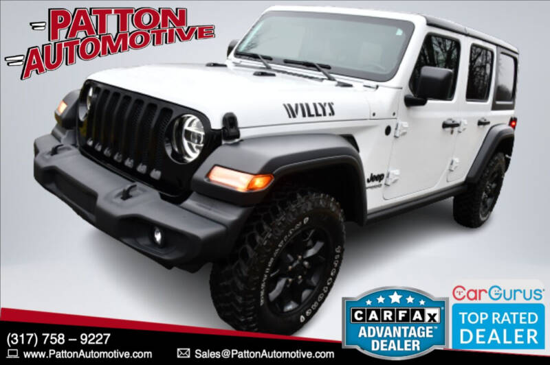 2020 Jeep Wrangler Unlimited for sale at Patton Automotive in Sheridan IN