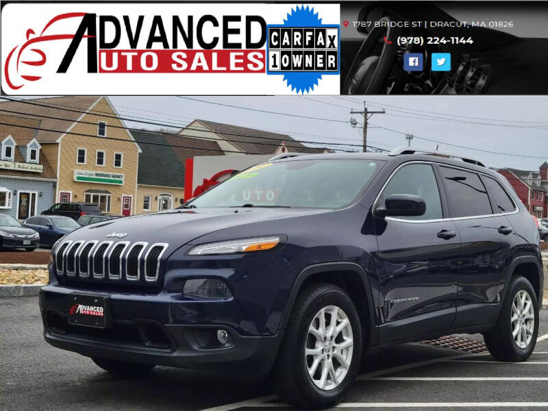 2014 Jeep Cherokee for sale at Advanced Auto Sales in Dracut MA