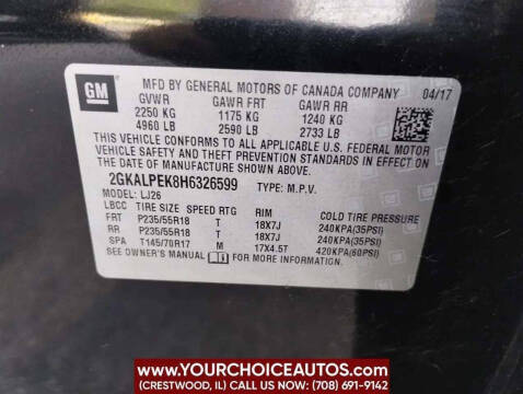 2017 GMC Terrain SLT