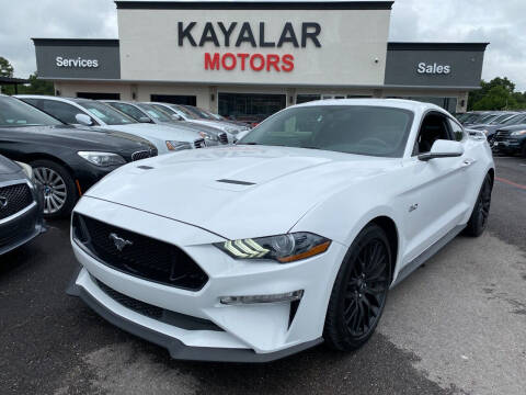 2019 Ford Mustang for sale at KAYALAR MOTORS in Houston TX