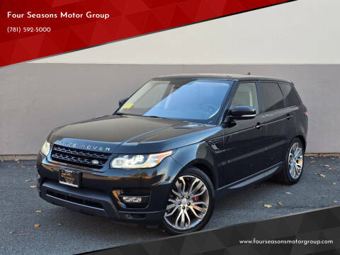 2016 Land Rover Range Rover Sport for sale at Four Seasons Motor Group in Swampscott MA