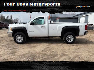 2013 Chevrolet Silverado 2500HD for sale at Four Boys Motorsports in Wadena MN