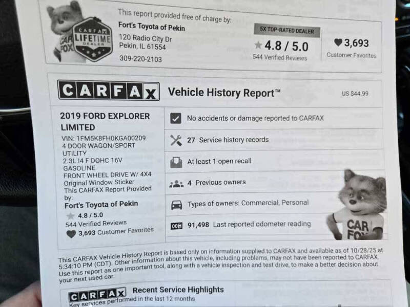 2019 Ford Explorer Limited