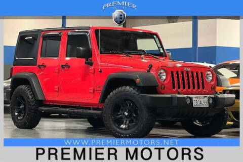 2013 Jeep Wrangler Unlimited for sale at Premier Motors in Hayward CA