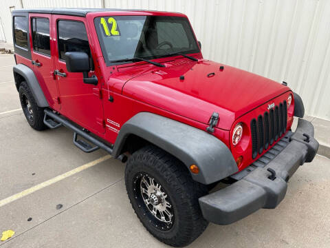 2012 Jeep Wrangler Unlimited for sale at Lauer Auto in Clearwater KS