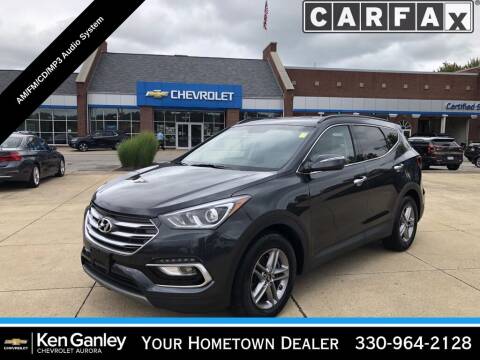 2018 Hyundai Santa Fe Sport for sale at Ganley Chevy of Aurora in Aurora OH