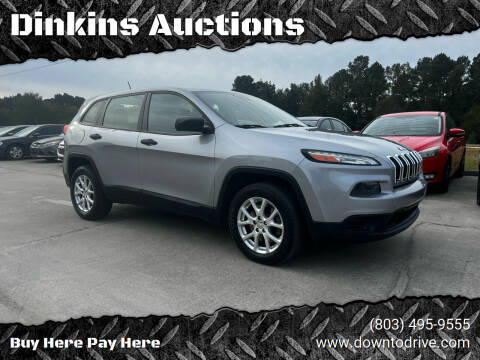 2014 Jeep Cherokee for sale at Dinkins Auctions in Sumter SC