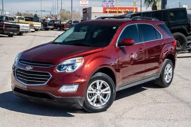 2016 Chevrolet Equinox for sale at SOUTHWEST AUTO GROUP-EL PASO in El Paso TX