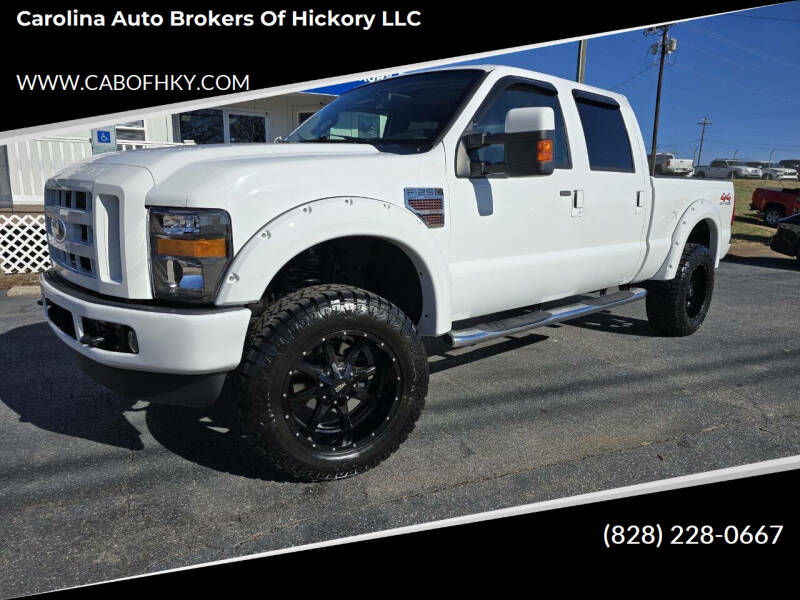 2008 Ford F-250 Super Duty for sale at Carolina Auto Brokers of Hickory LLC in Hickory NC