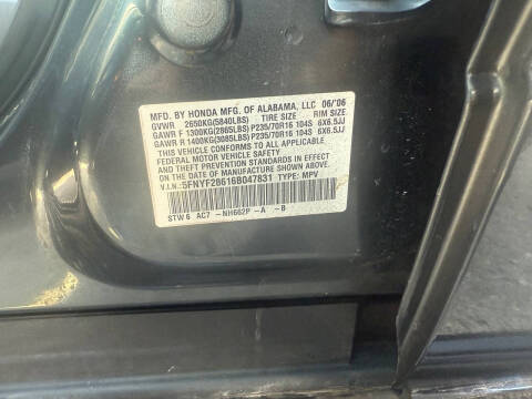 2006 Honda Pilot EX-L w/DVD