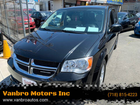 2012 Dodge Grand Caravan for sale at Vanbro Motors Inc in Staten Island NY