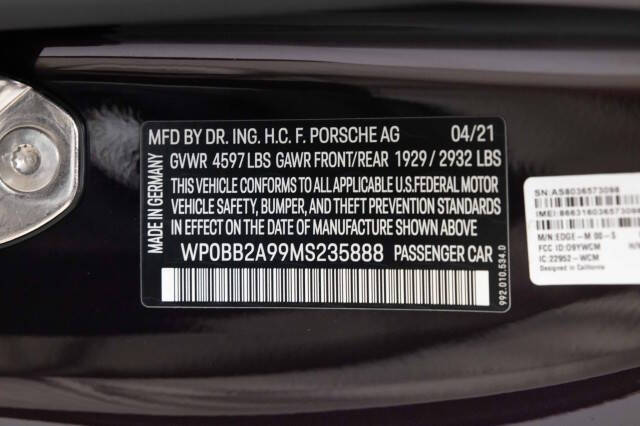 2021 Porsche 911