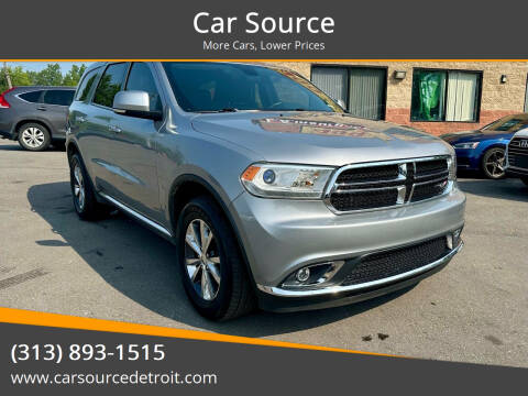 2016 Dodge Durango for sale at Car Source in Detroit MI