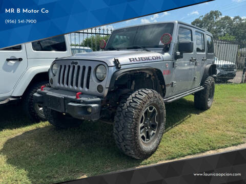 2016 Jeep Wrangler Unlimited for sale at MR B Motor Co in Brownsville TX