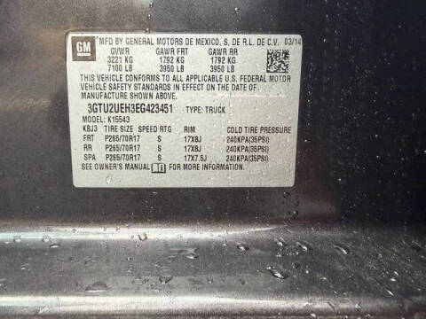 2014 GMC Sierra 1500 SLE