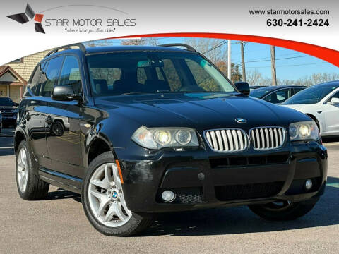 2007 BMW X3 for sale at Star Motor Sales in Downers Grove IL
