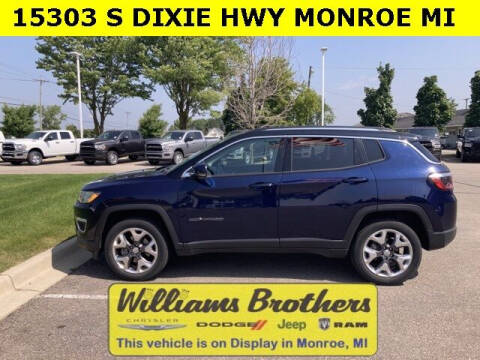2021 Jeep Compass for sale at Williams Brothers Pre-Owned Monroe in Monroe MI