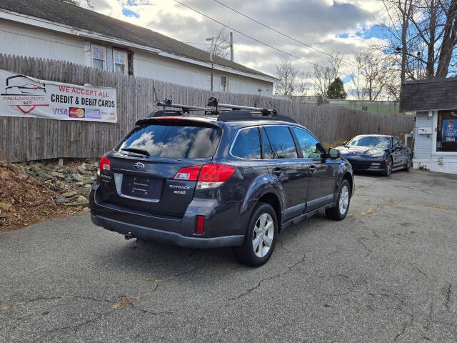 2013 Subaru Outback for sale at PAKLAND AUTO SALES in Auburn, MA