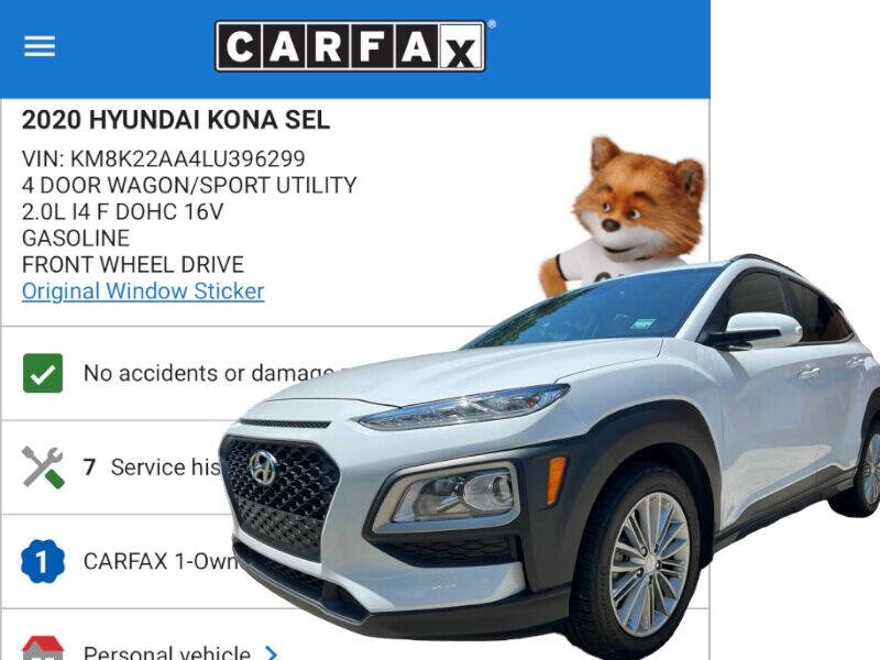 2020 Hyundai Kona for sale at Simply Auto Sales in Palm Beach Gardens FL