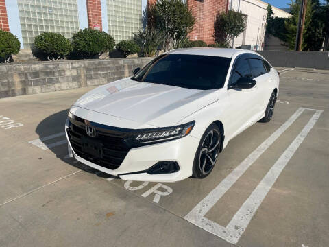 2021 Honda Accord for sale at AS LOW PRICE INC. in Van Nuys CA