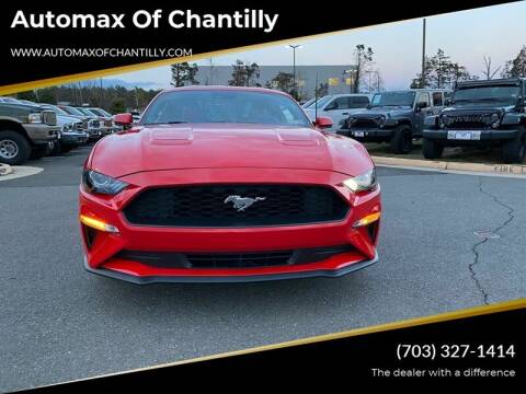 2019 Ford Mustang for sale at Automax of Chantilly in Chantilly VA