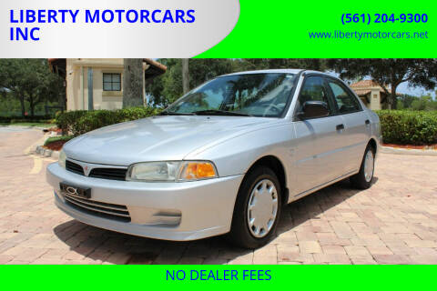 2001 Mitsubishi Mirage for sale at LIBERTY MOTORCARS INC in Royal Palm Beach FL