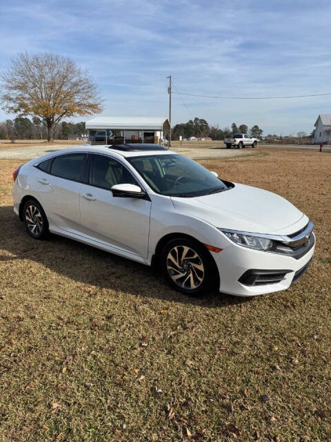 2017 Honda Civic for sale at Hanks Auto Sales in Coats, NC