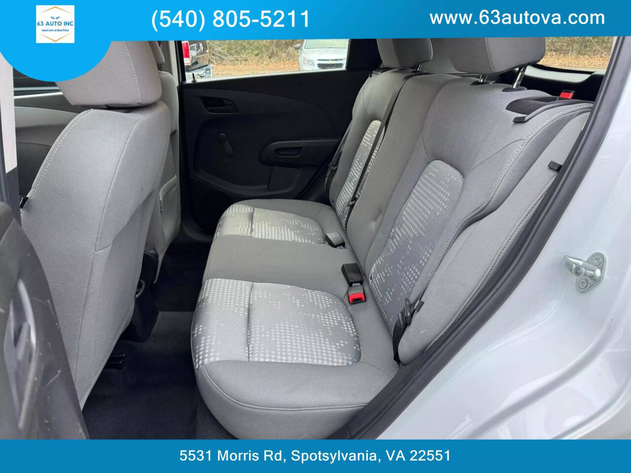 2019 Chevrolet Sonic for sale at 63 Auto Inc in Spotsylvania, VA