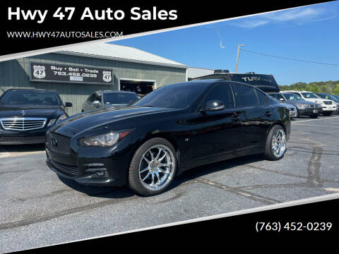 2015 Infiniti Q50 for sale at Hwy 47 Auto Sales in Saint Francis MN