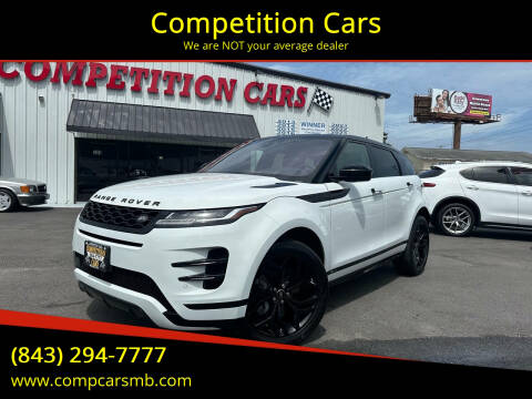 2020 Land Rover Range Rover Evoque for sale at Competition Cars in Myrtle Beach SC