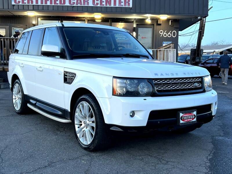 2013 Land Rover Range Rover Sport for sale at CERTIFIED CAR CENTER in Fairfax VA
