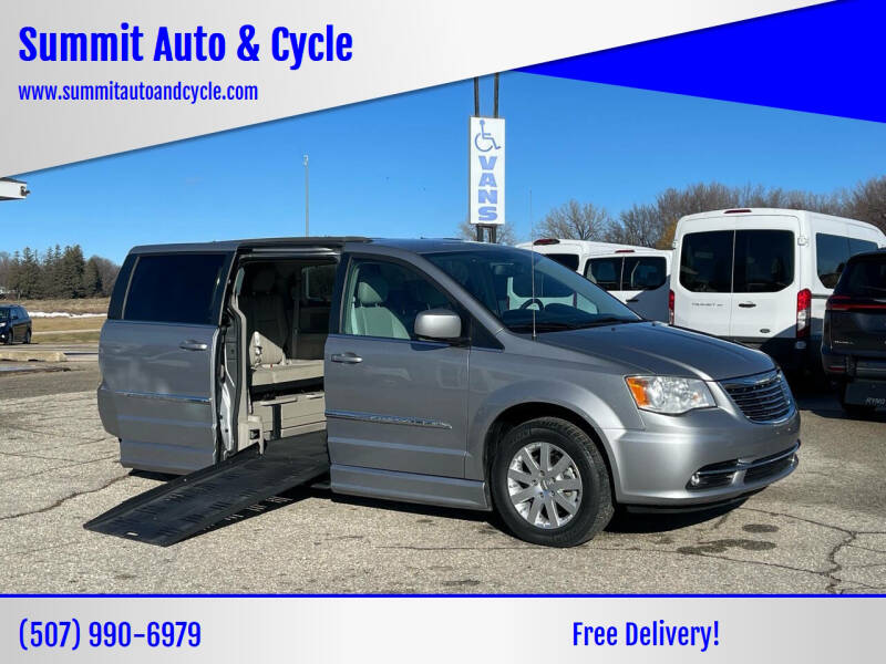 2015 Chrysler Town and Country for sale at Summit Auto & Cycle in Zumbrota MN