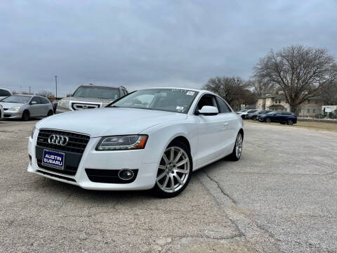 2011 Audi A5 for sale at Hatimi Auto LLC in Buda TX