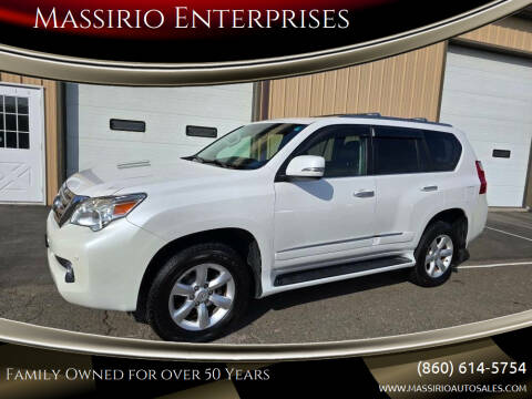 2013 Lexus GX 460 for sale at Massirio Enterprises in Middletown CT