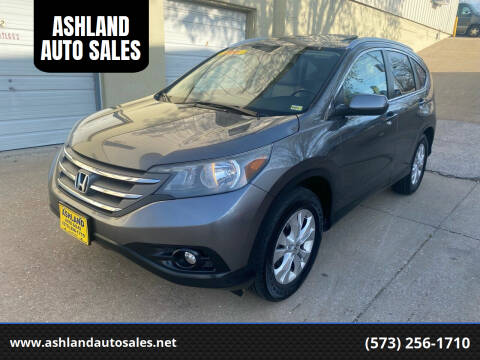 2012 Honda CR-V for sale at ASHLAND AUTO SALES in Columbia MO
