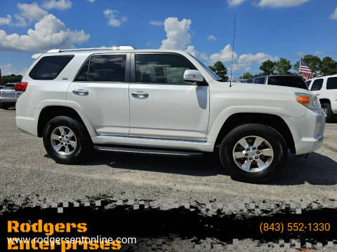 2013 Toyota 4Runner for sale at Rodgers Enterprises in North Charleston SC