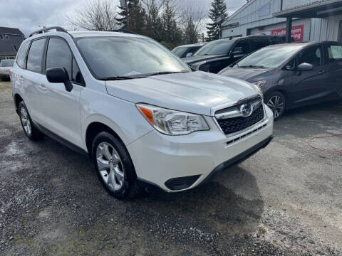 2015 Subaru Forester for sale at G&R Auto Sales in Lynnwood WA