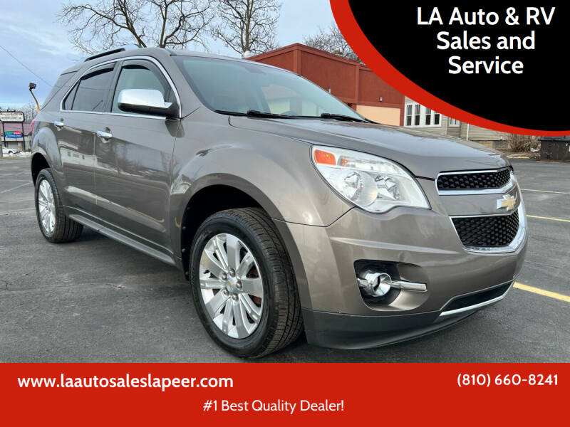 2011 Chevrolet Equinox for sale at LA Auto & RV Sales and Service in Lapeer MI
