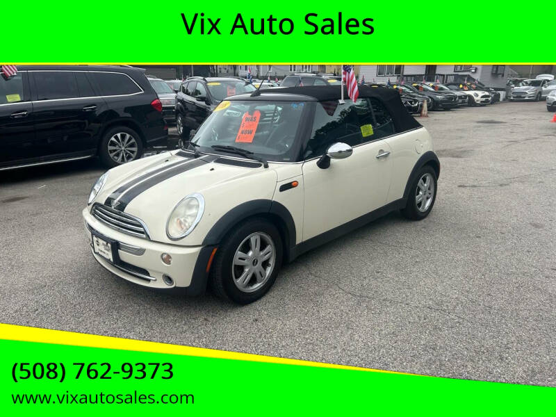 2008 MINI Cooper for sale at Vix Auto Sales in Worcester MA